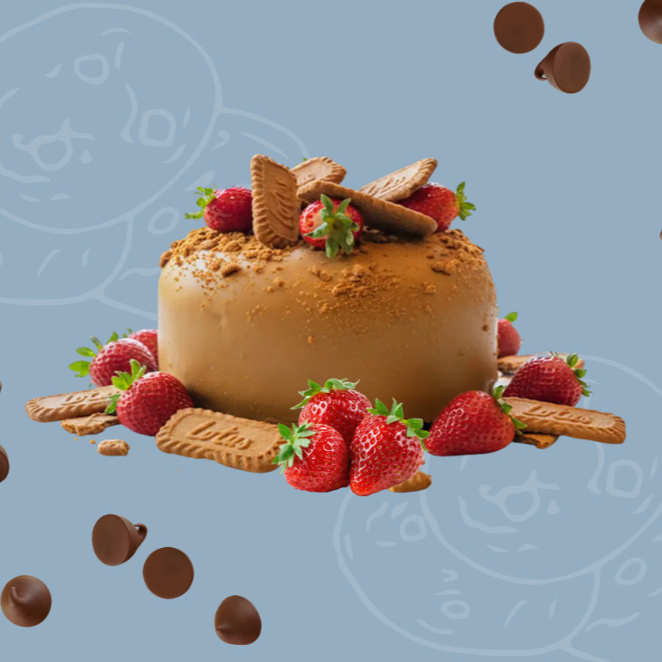 Lotus Çilekli Pasta (4-6) Kişilik