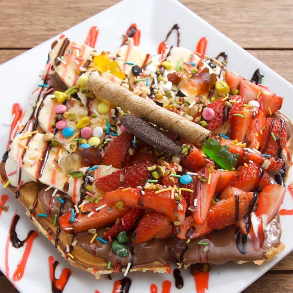 Bubble Waffle Servis (Tabak)