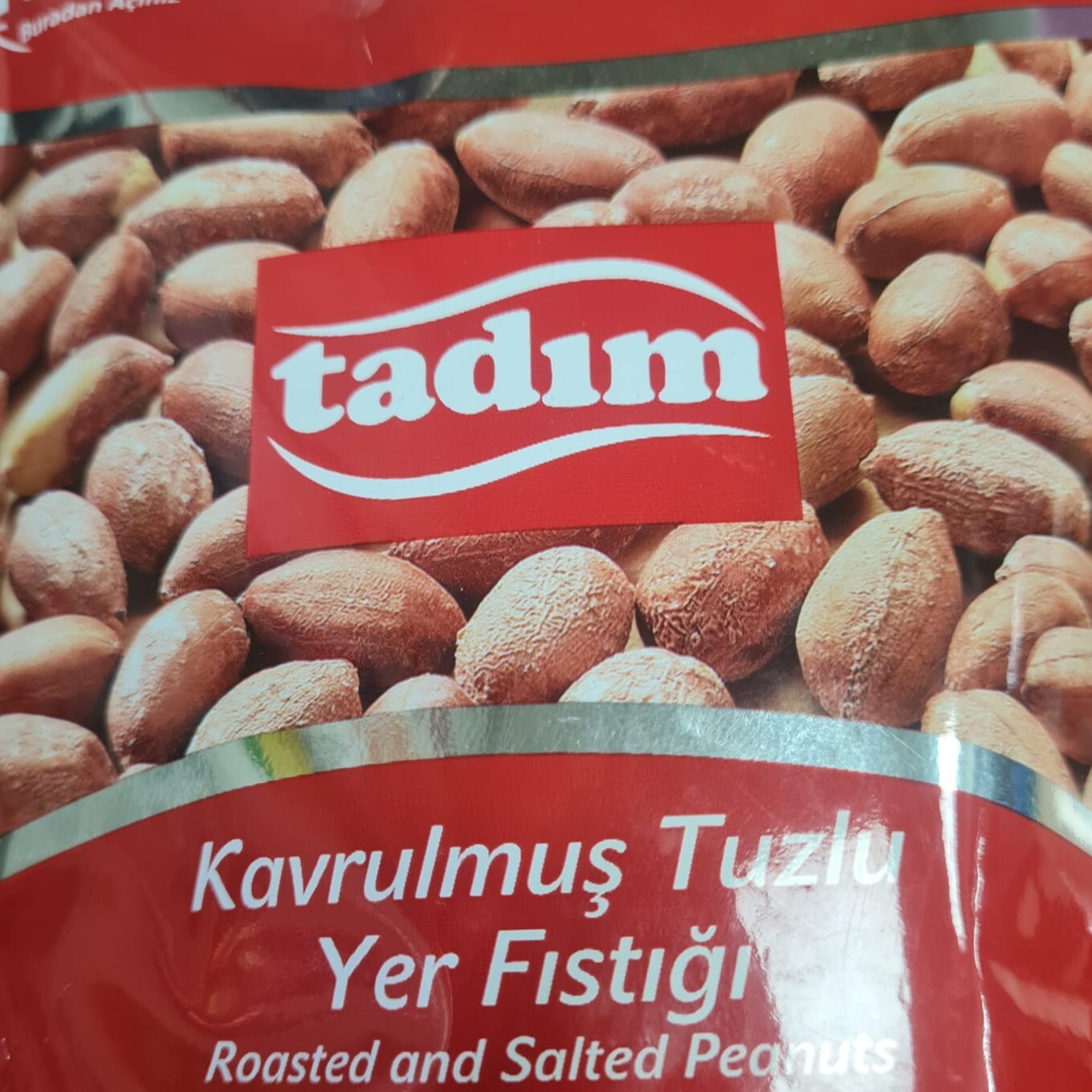Tadım 180 Gr Kavrulmuş Tuzlu Fıstık