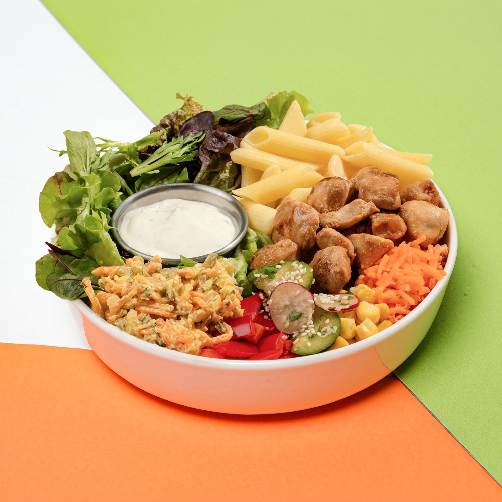 Tavuk Makarna Bowl