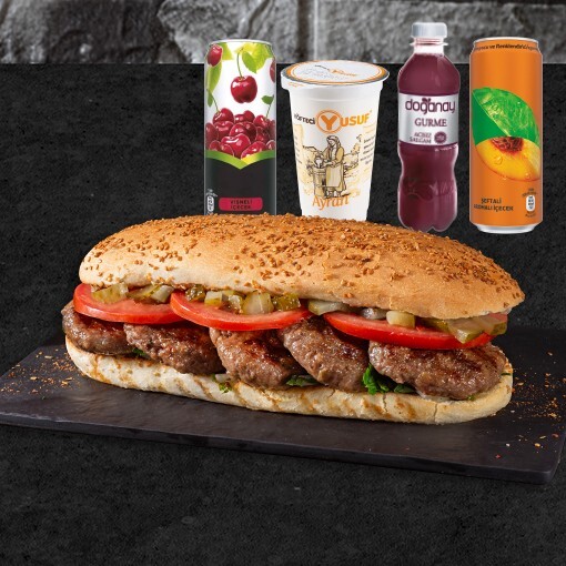 Tam Porsiyon Ekmek Arası Köfte Menü