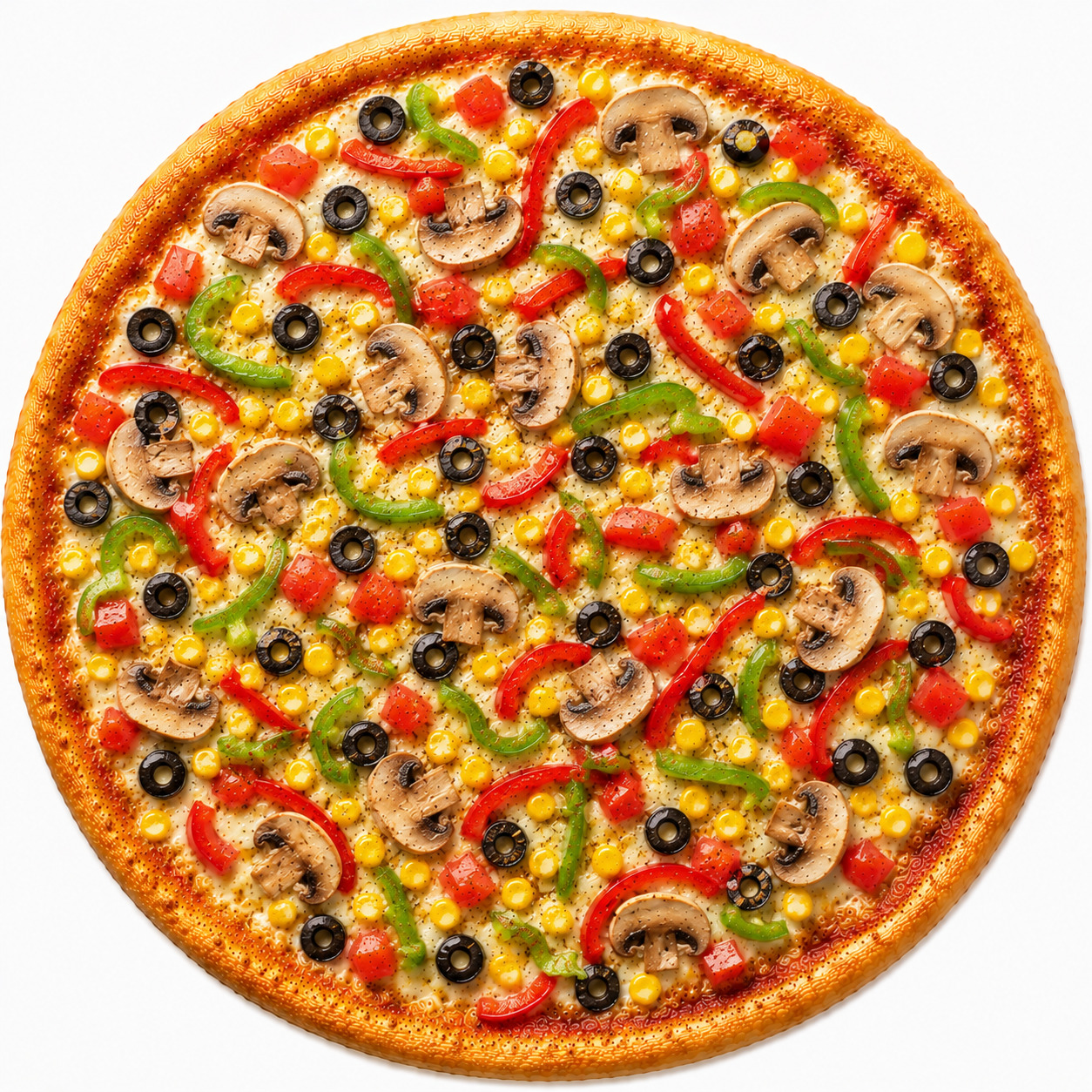 Akdeniz Pizza (Küçük Boy)