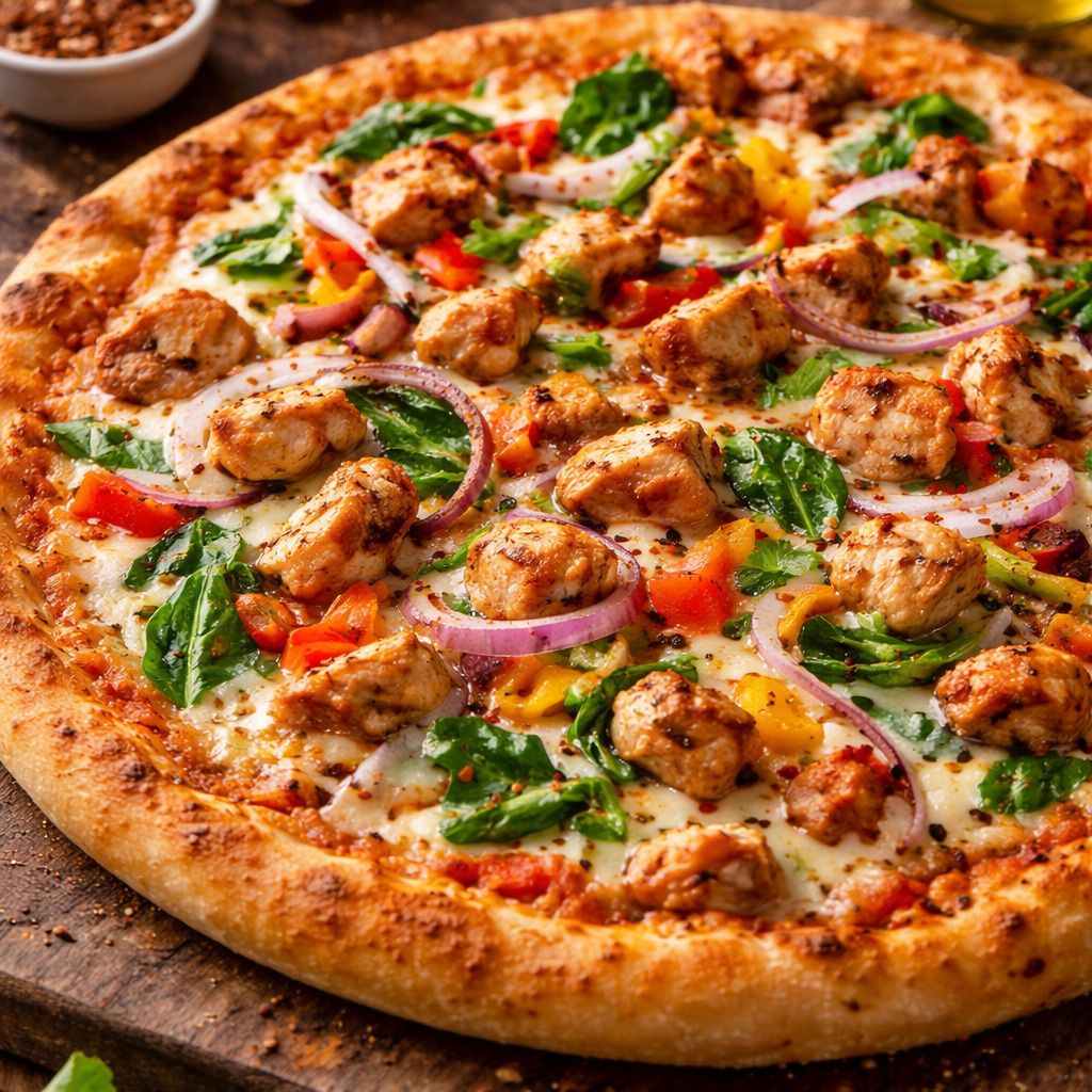 Tavuklu Pizza (32cm)