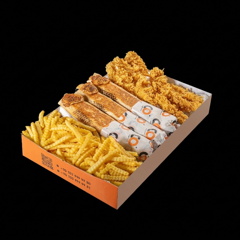 Karışık Box Çıtır Kızarmış ve Tavuk Döner