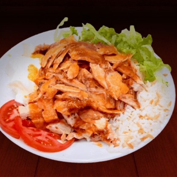Menü 6 Pilav Üstü Tavuk Döner