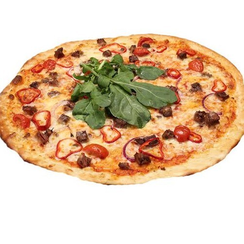 Kavurmalı Pizza + 330 Kutu Kola