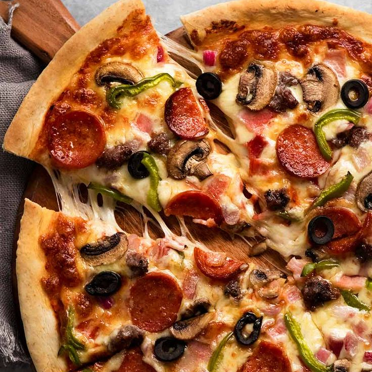 Süper Karışık Pizza (Orta)