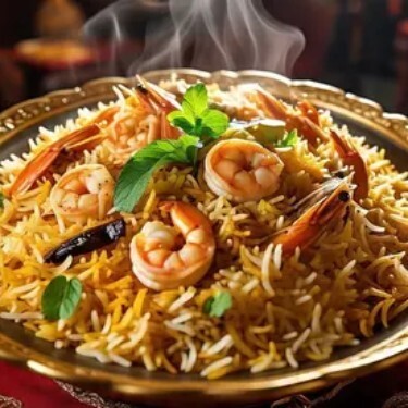 Prawn Biryani