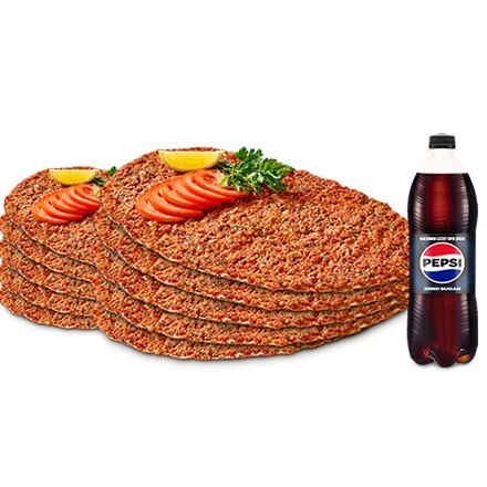 10’lu Lahmacun Menü