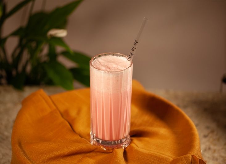 Çilekli Milkshake