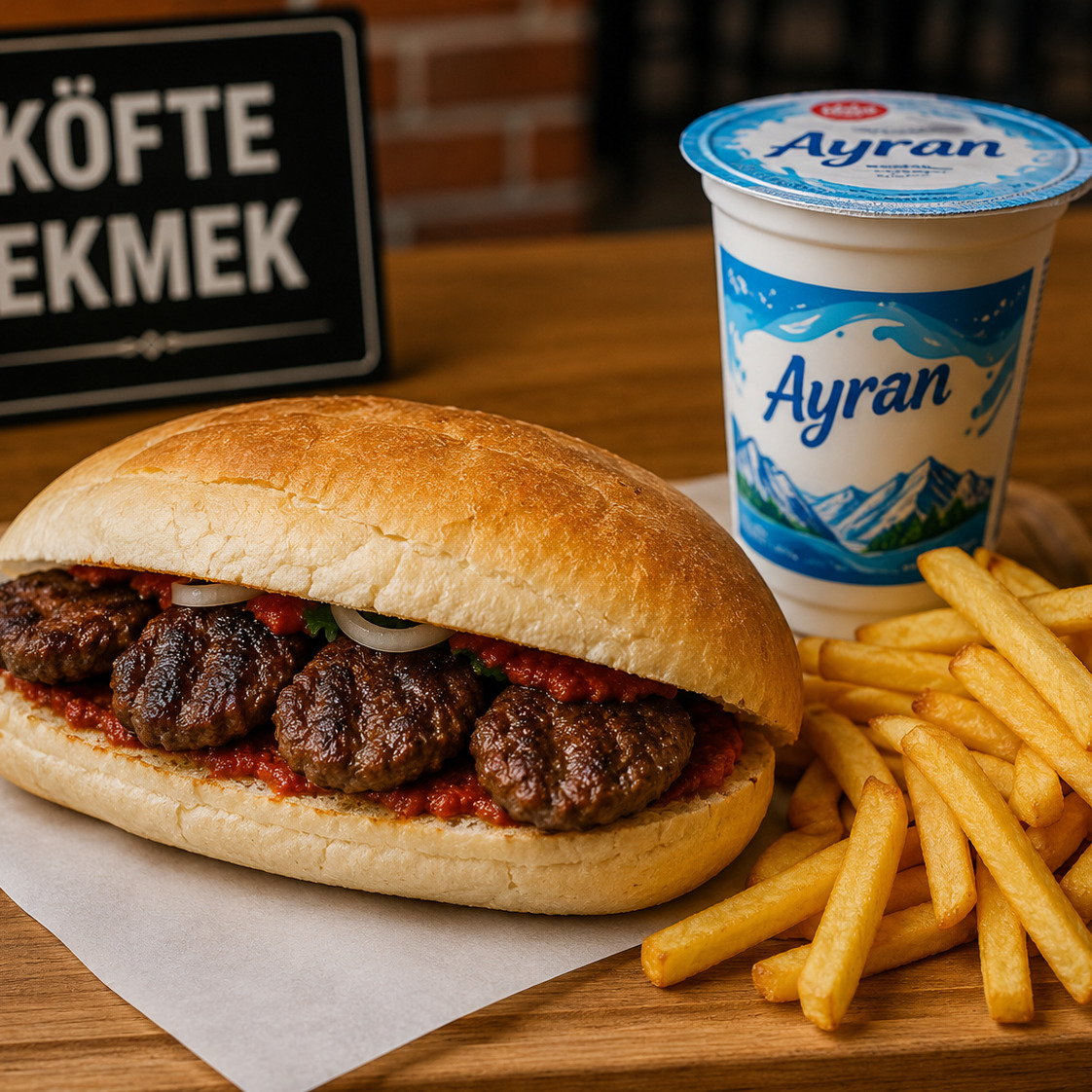 Doyuran Köfte Menü