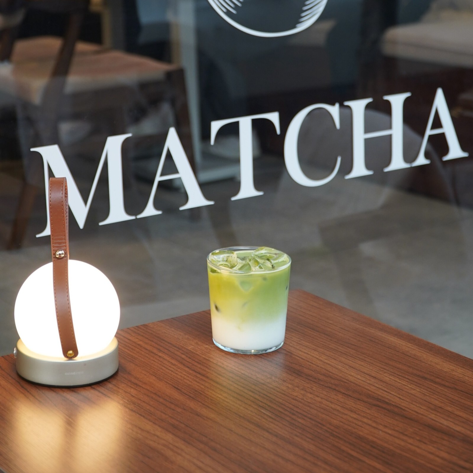 Iced Matcha Rose Latte (14 oz)