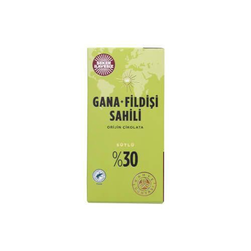 Gana Fildişi Sahili %30 Sütlü