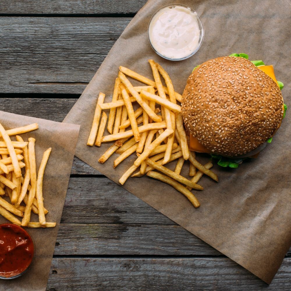 3+1 Tavuk Burger Menü