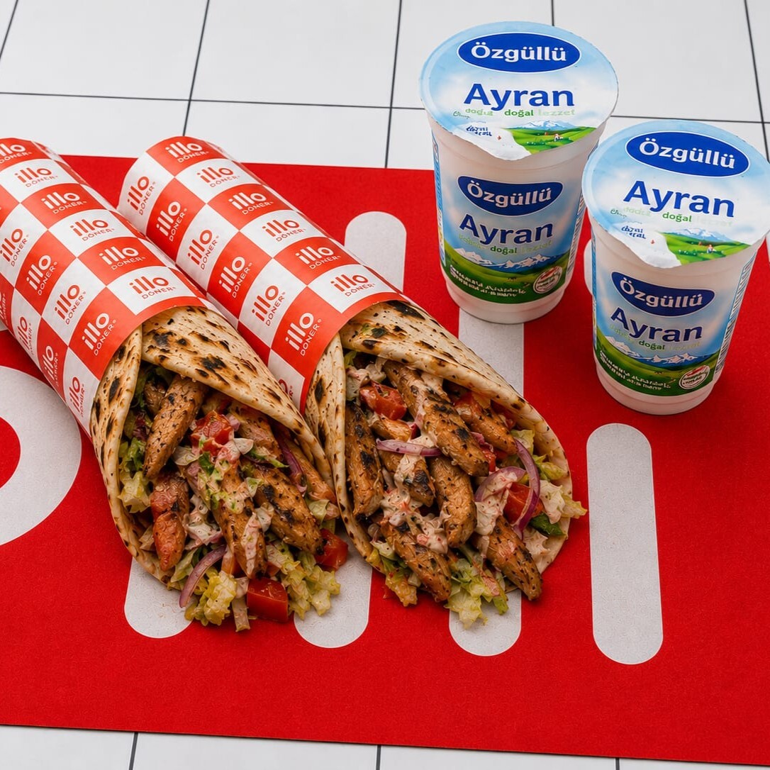 2 Tavuk Dürüm & 2 Ayran