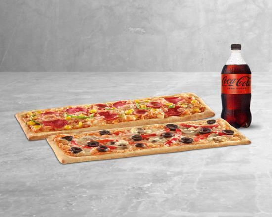 2 Adet Pizzetta & Litrelik İçecek