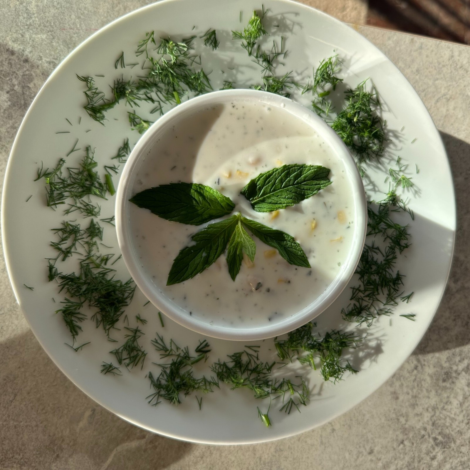 Ayran Aşı Çorbası (Soğuk Çorba)