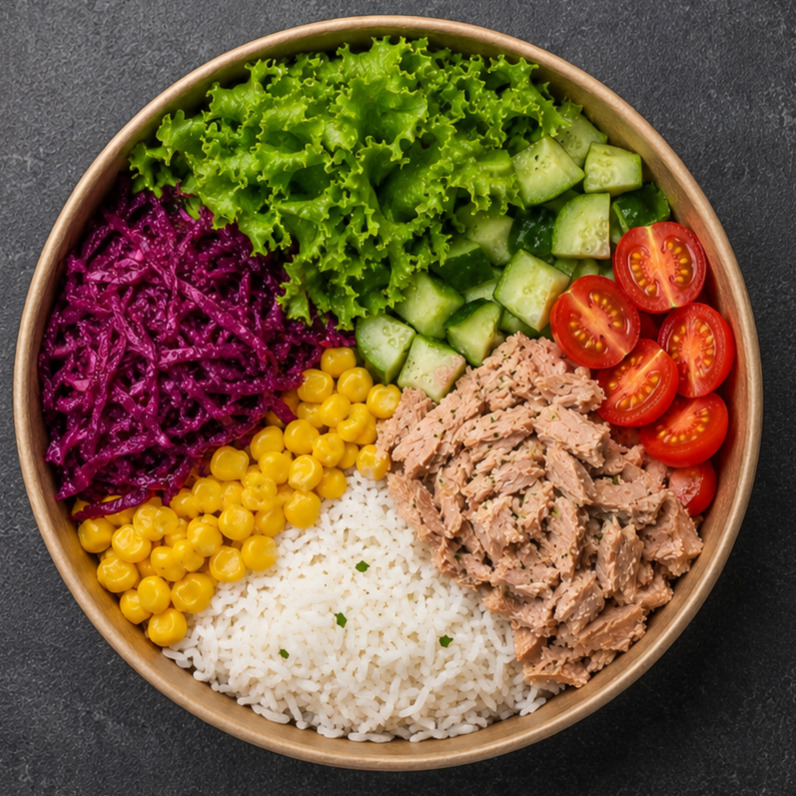 Ton Balıklı Fresh Bowl
