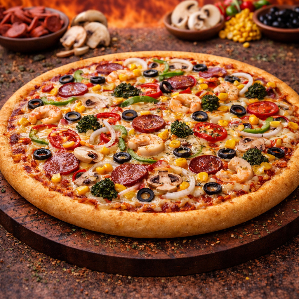 Bahçeden Pizza (Orta Boy)