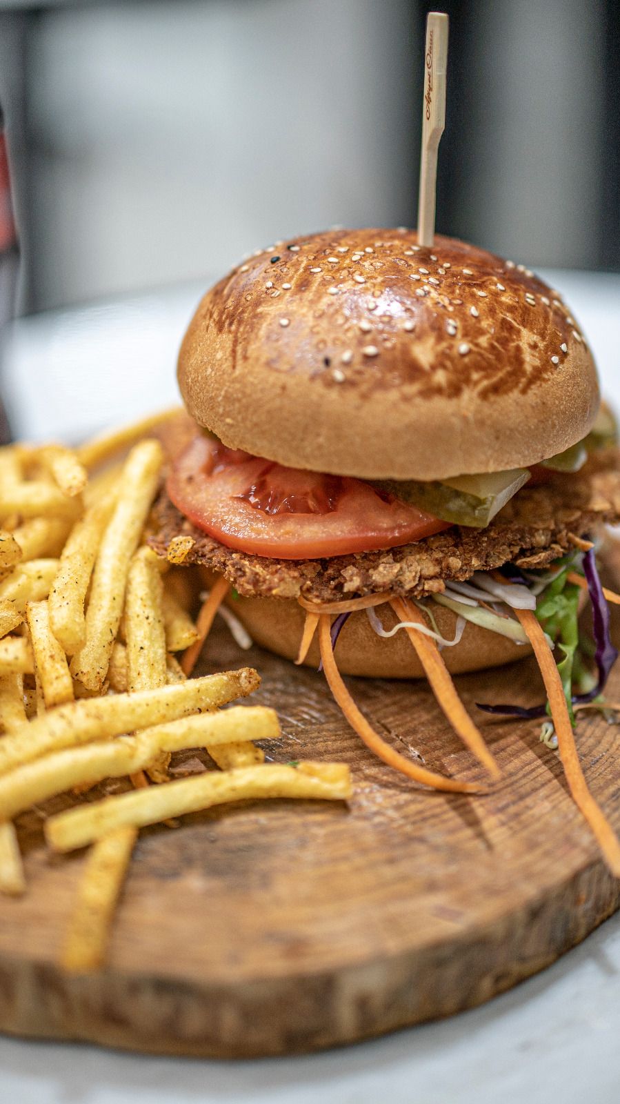 Çıtır Tavuk Burger