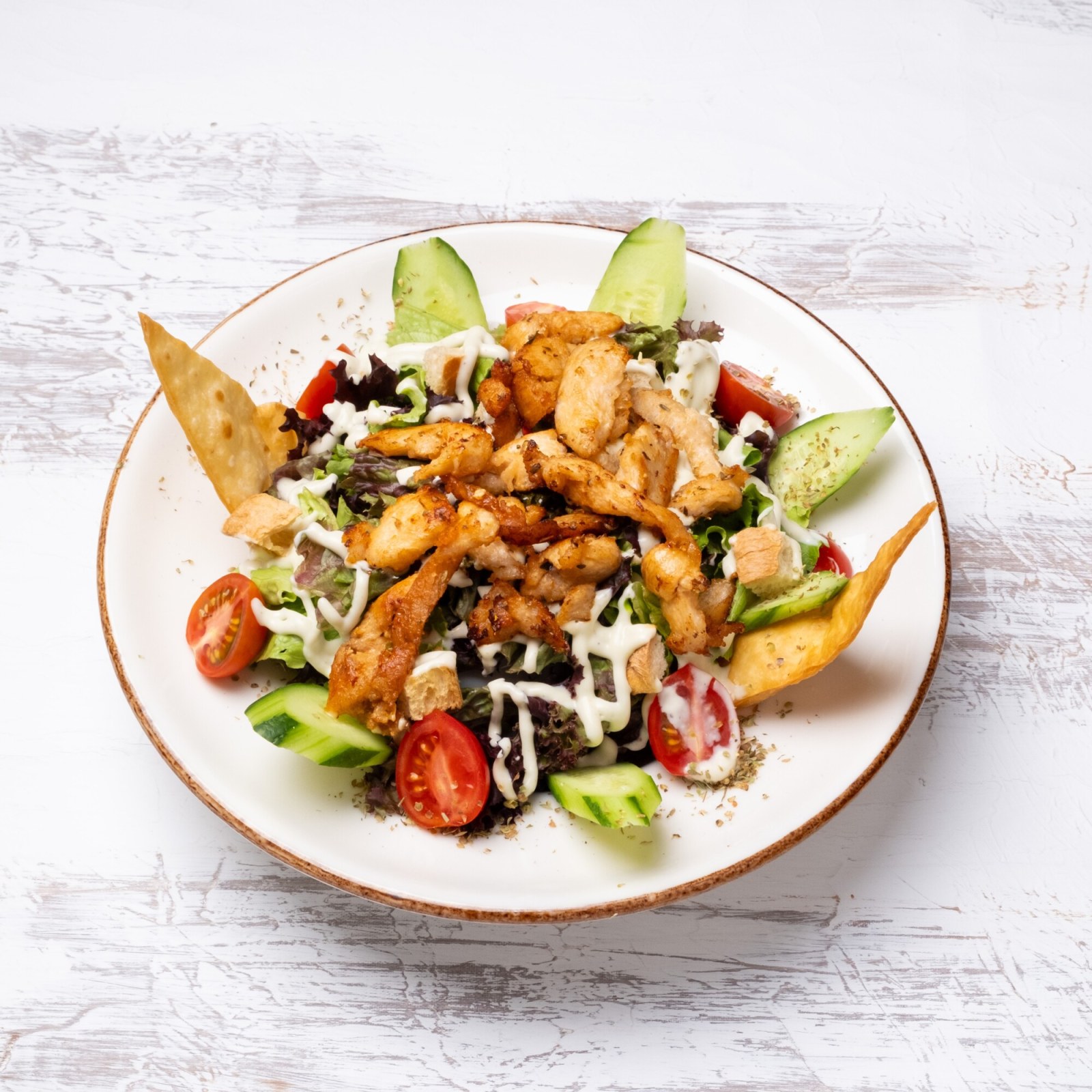 Chıcken Caesar Salata