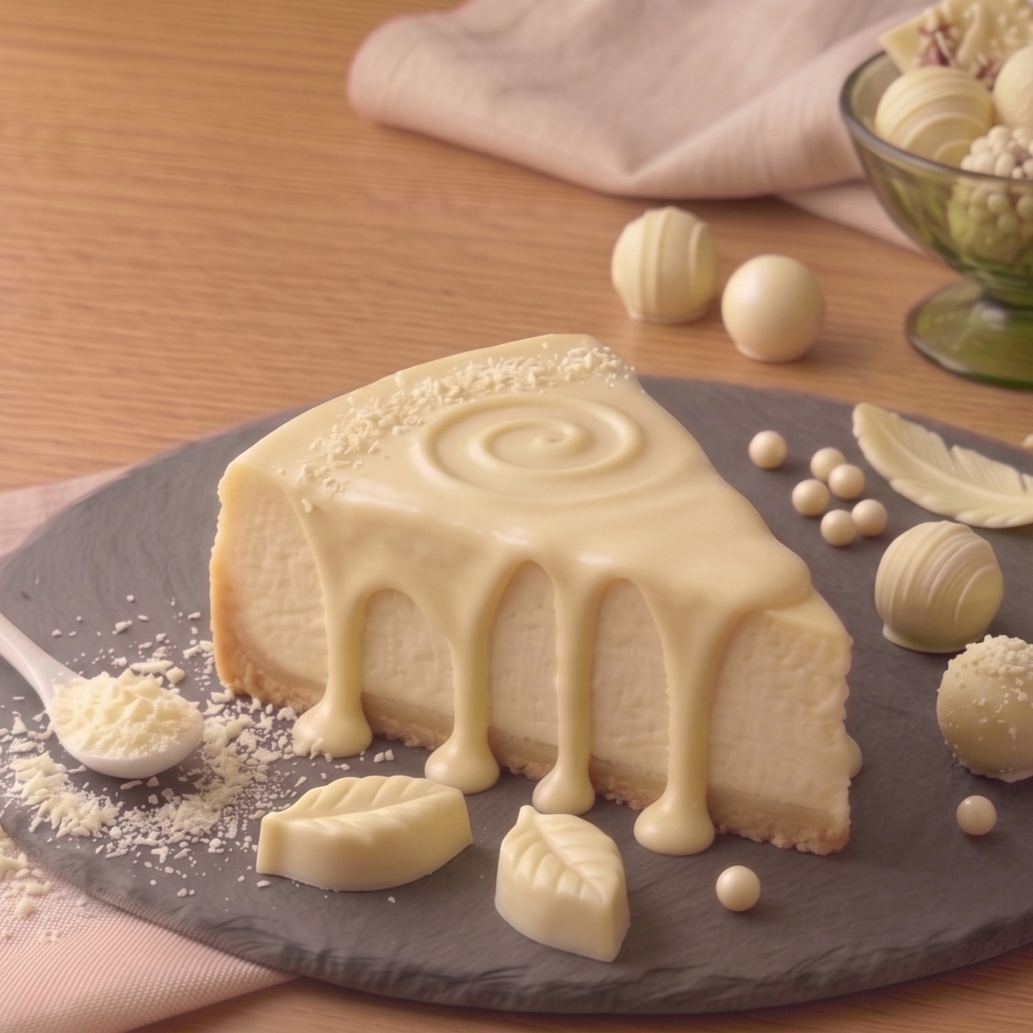 Beyaz Çikolatalı Cheesecake