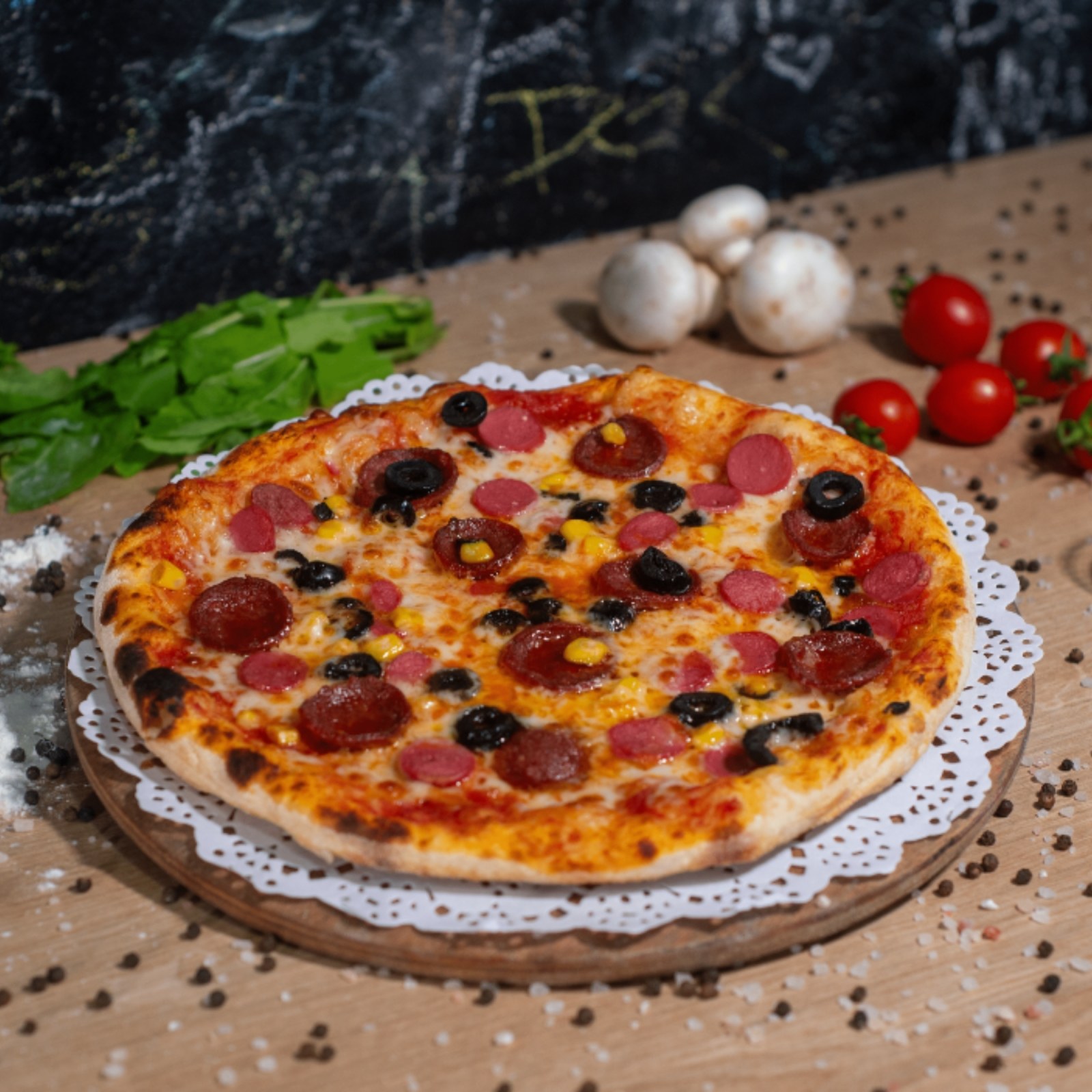 Şarküteri Pizza (Büyük)