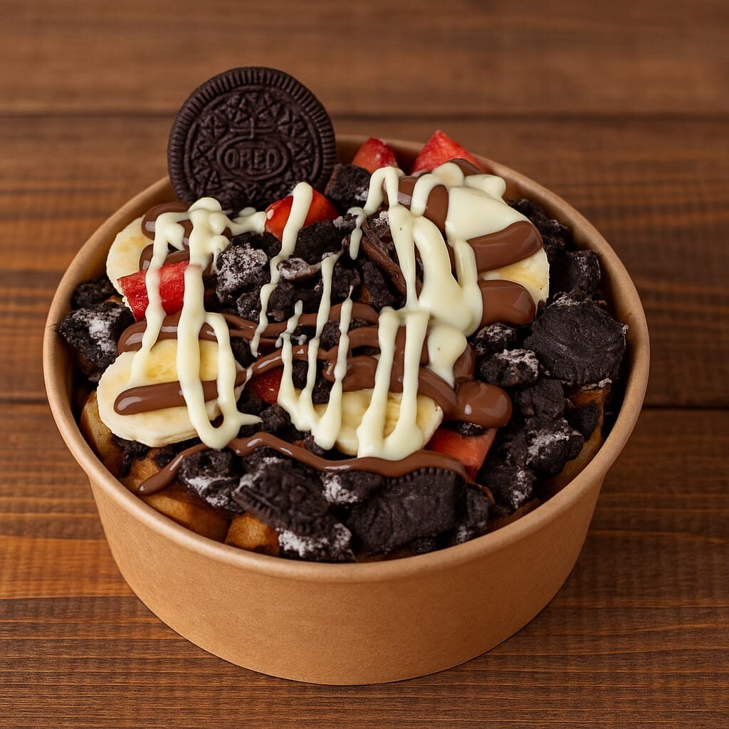 Stamba Oreo Waffle Bowl