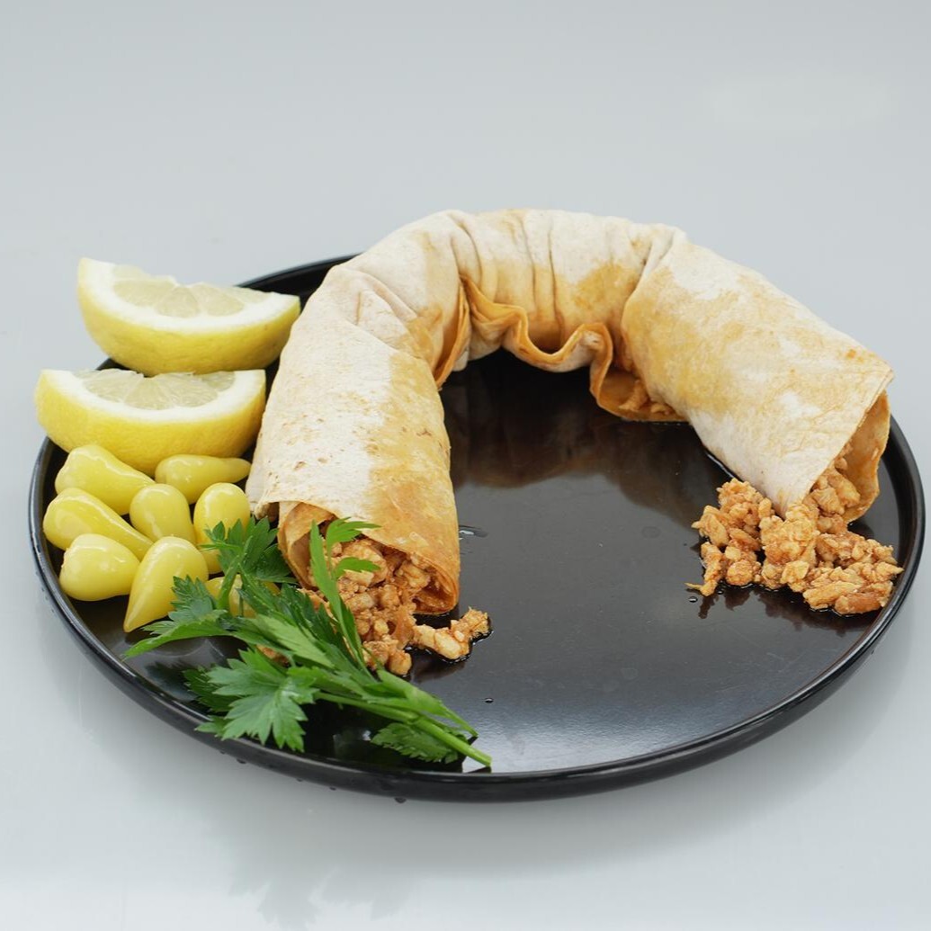 2 Adet Tavuk Tantuni + 2 Adet Büyük Bardak Ayran + 2 Adet Tatlı