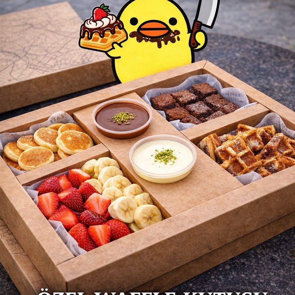 Özel Waffle Kutusu