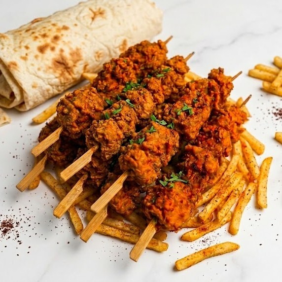 Cajunbox 4'lü Dinamit Cajun Şiş Sepeti