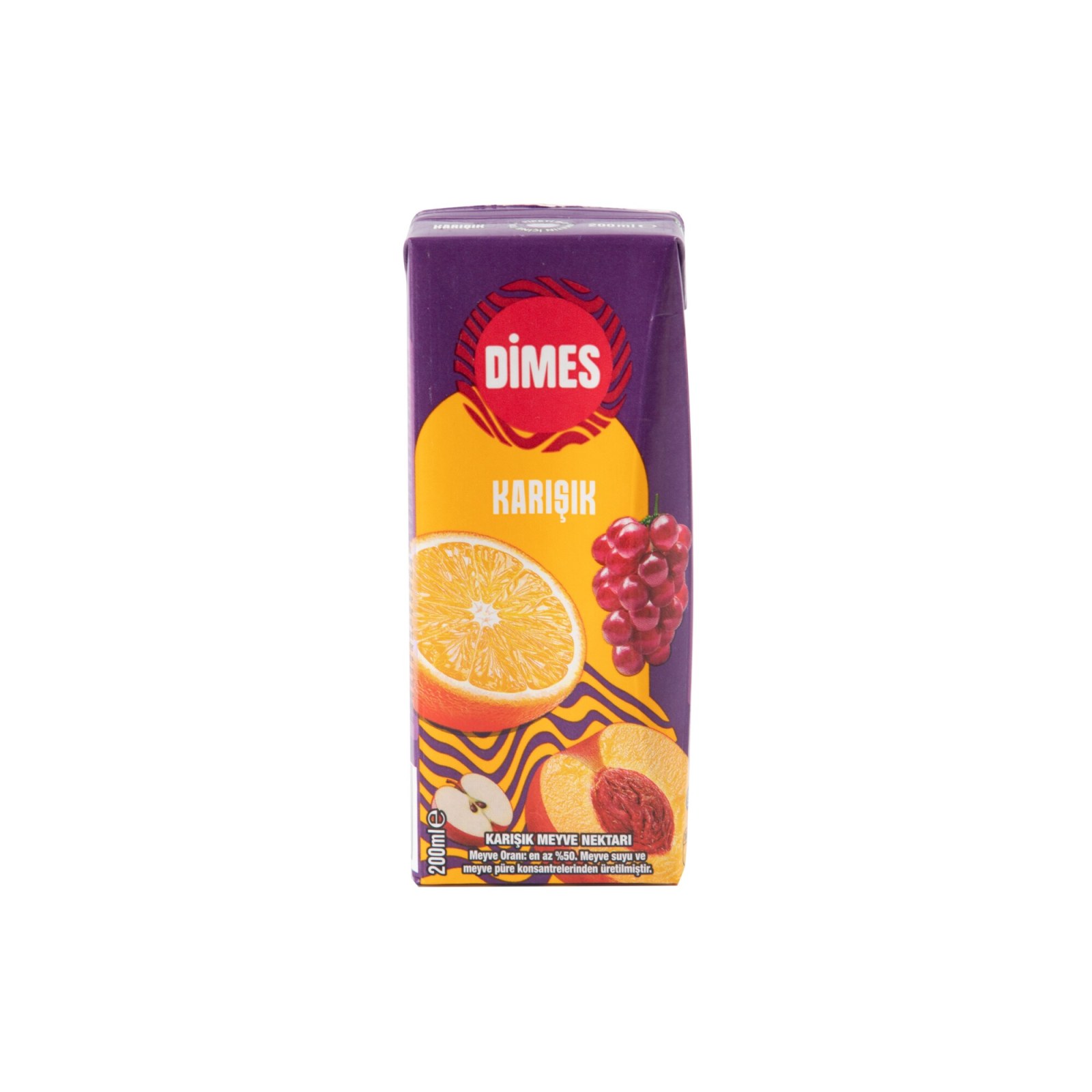 Dimes Karışık Meyve Suyu 200 Ml