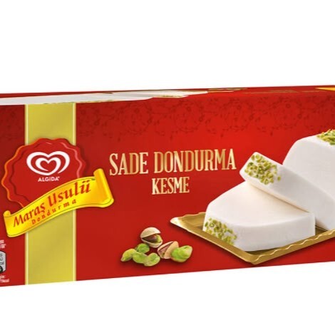 Algida Maraş Usulü Sade Kesme Dondurma