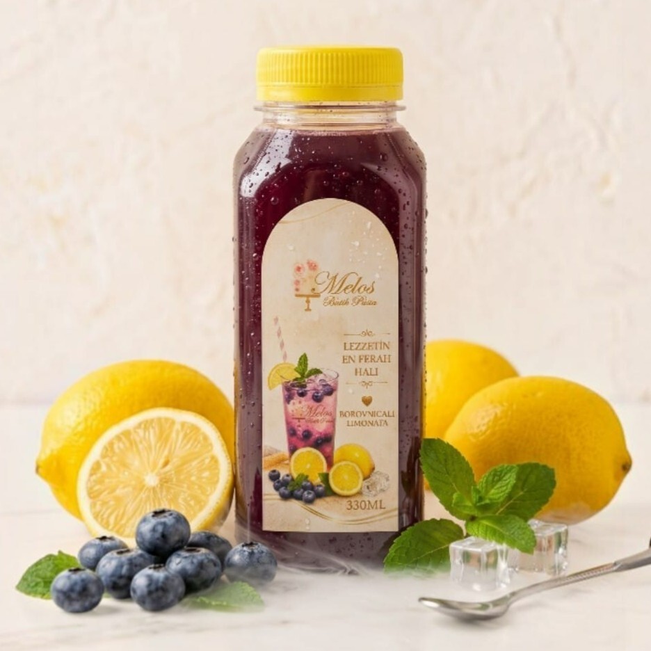 Gurme Tarif Borovnicalı Limonata - 330ml.