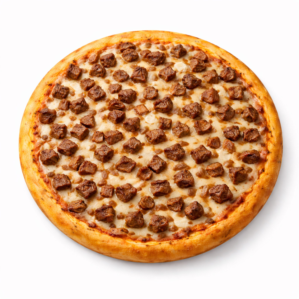 Jumbo Kavurmalı Pizza (Büyük)