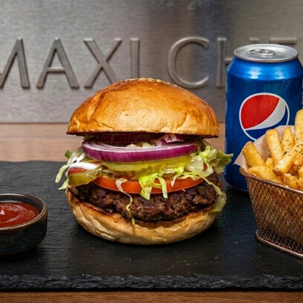 Cheeseburger Menü