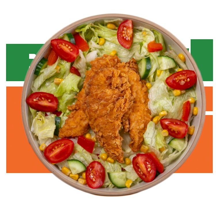 Çıtır Tavuklu Salata