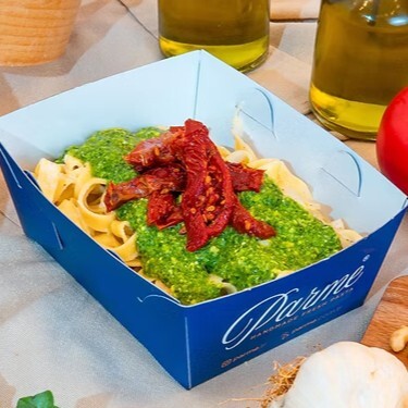 Pesto Kuru Domates Soslu Makarna