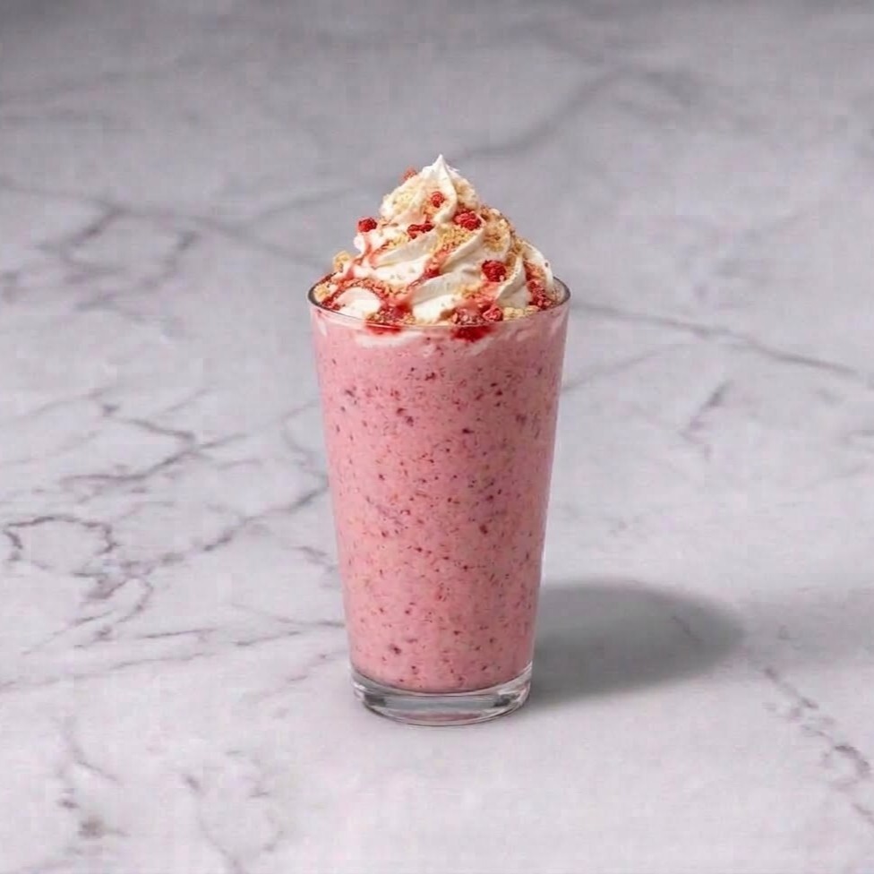 Çilekli Milkshake (16 Oz)