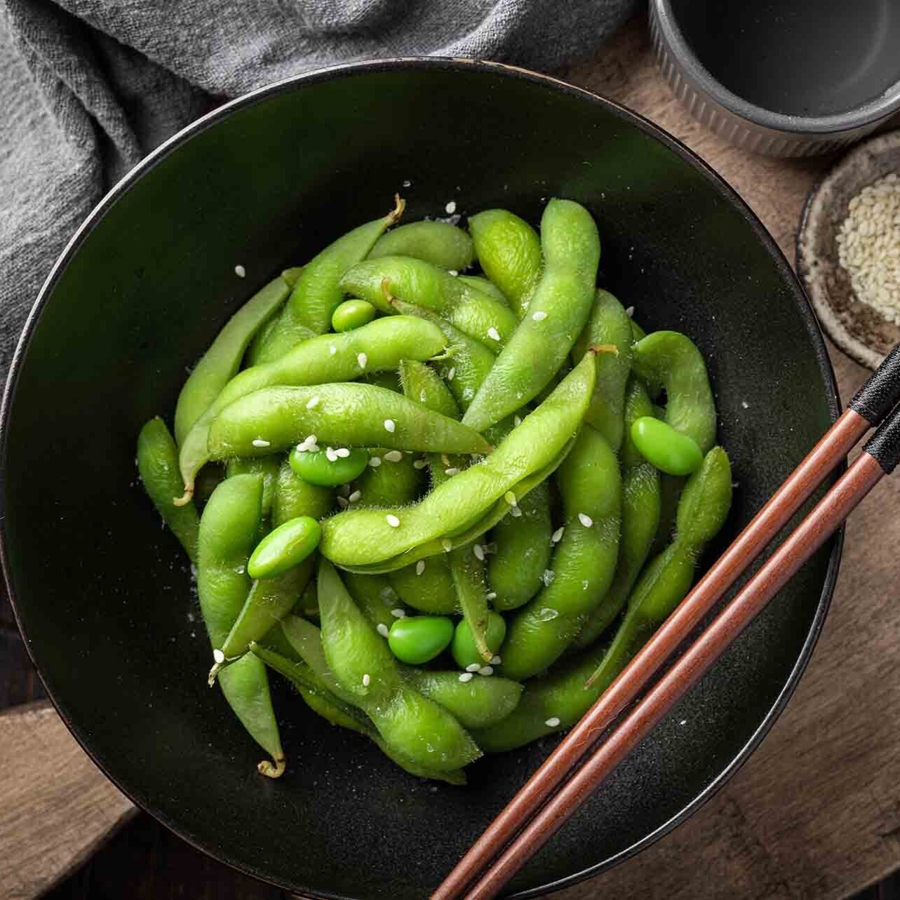 Acılı Edamame