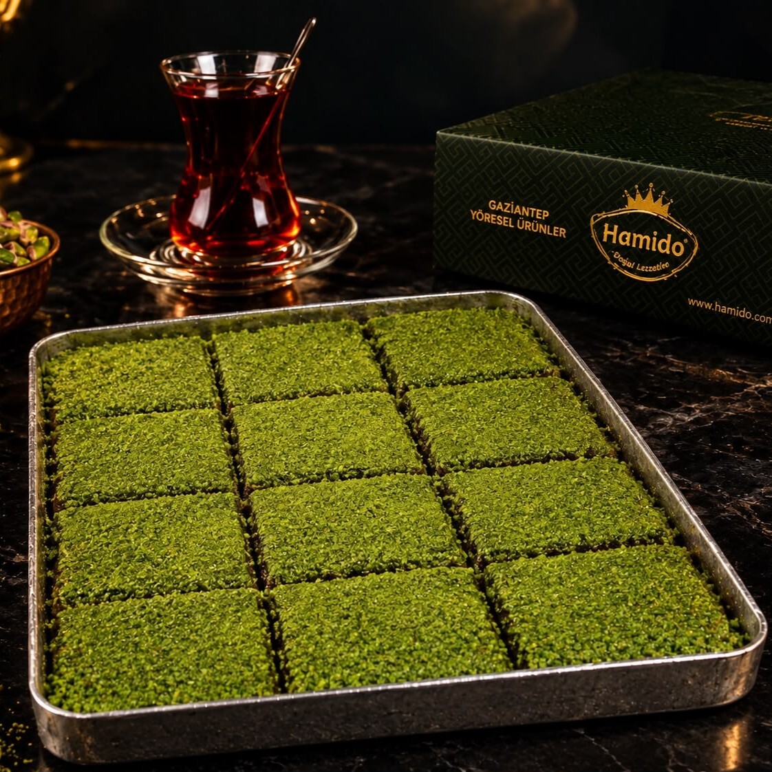 Fıstıklı Soğuk Kadayıf (0,5 Kg)