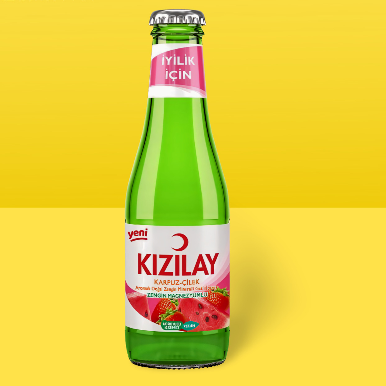 Kızılay Karpuz - Çilek Maden Suyu (20 Cl)