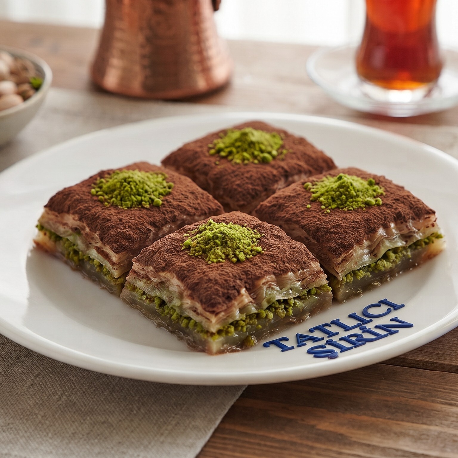 Porsiyon Fıstıklı Soğuk Baklava