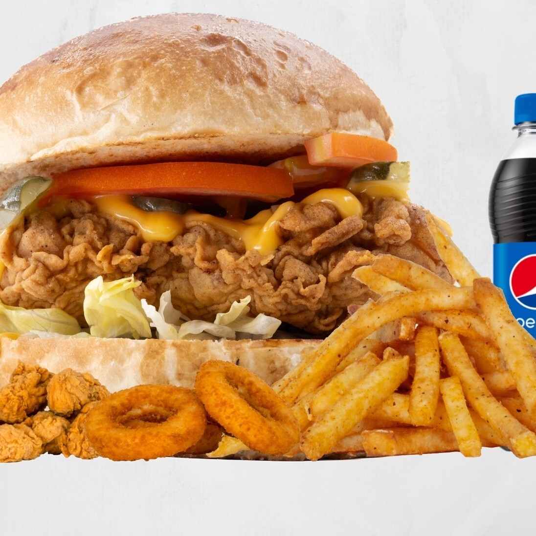 Best Crispy Burger Menü