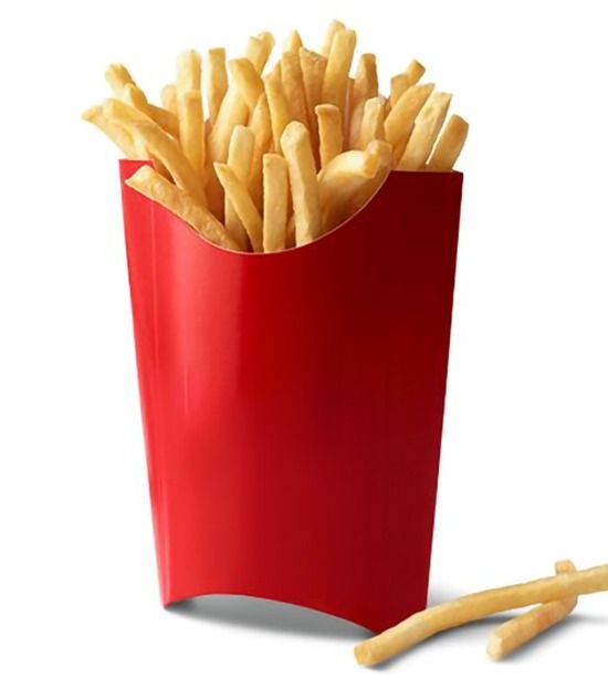 Büyük boy patates kızartması