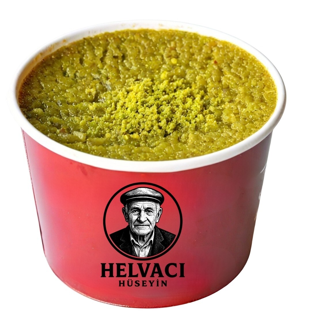 Antep Fıstıklı İrmik Helvası (1 kg)