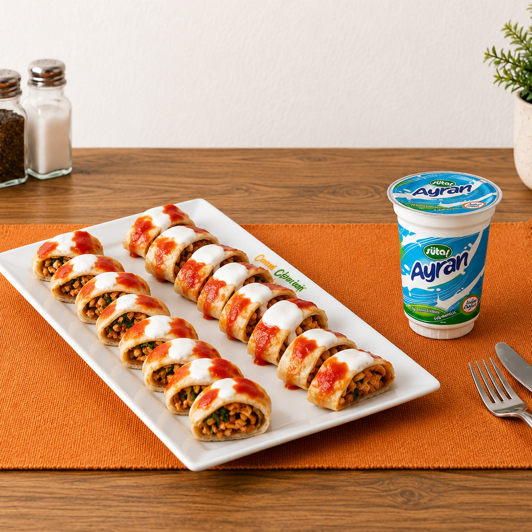 Yoğurtlu Tavuk Tantuni Menü