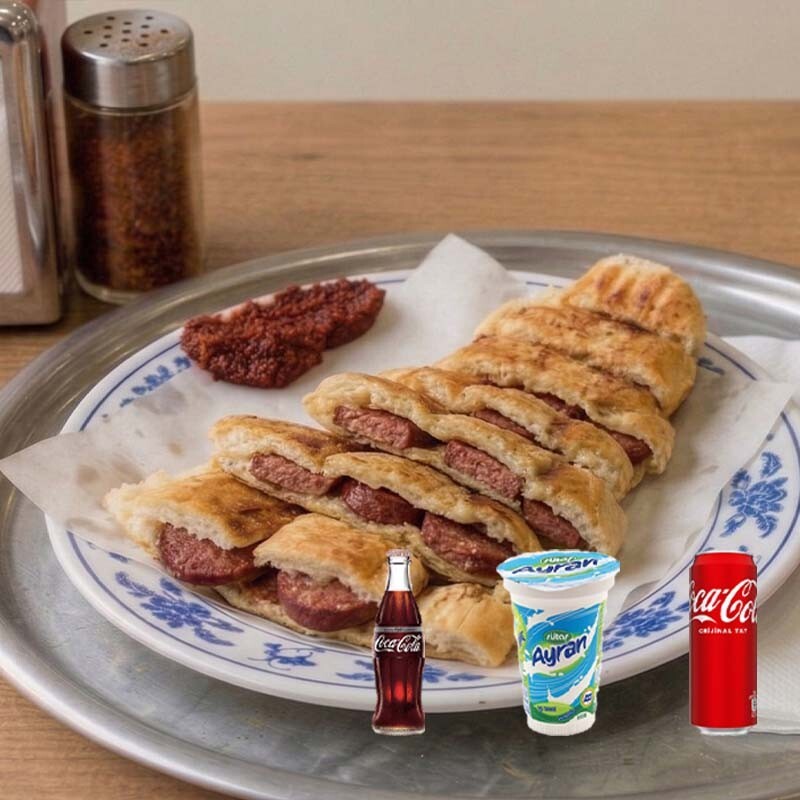 Sucuklu Yarım Tost Ev Yapımı