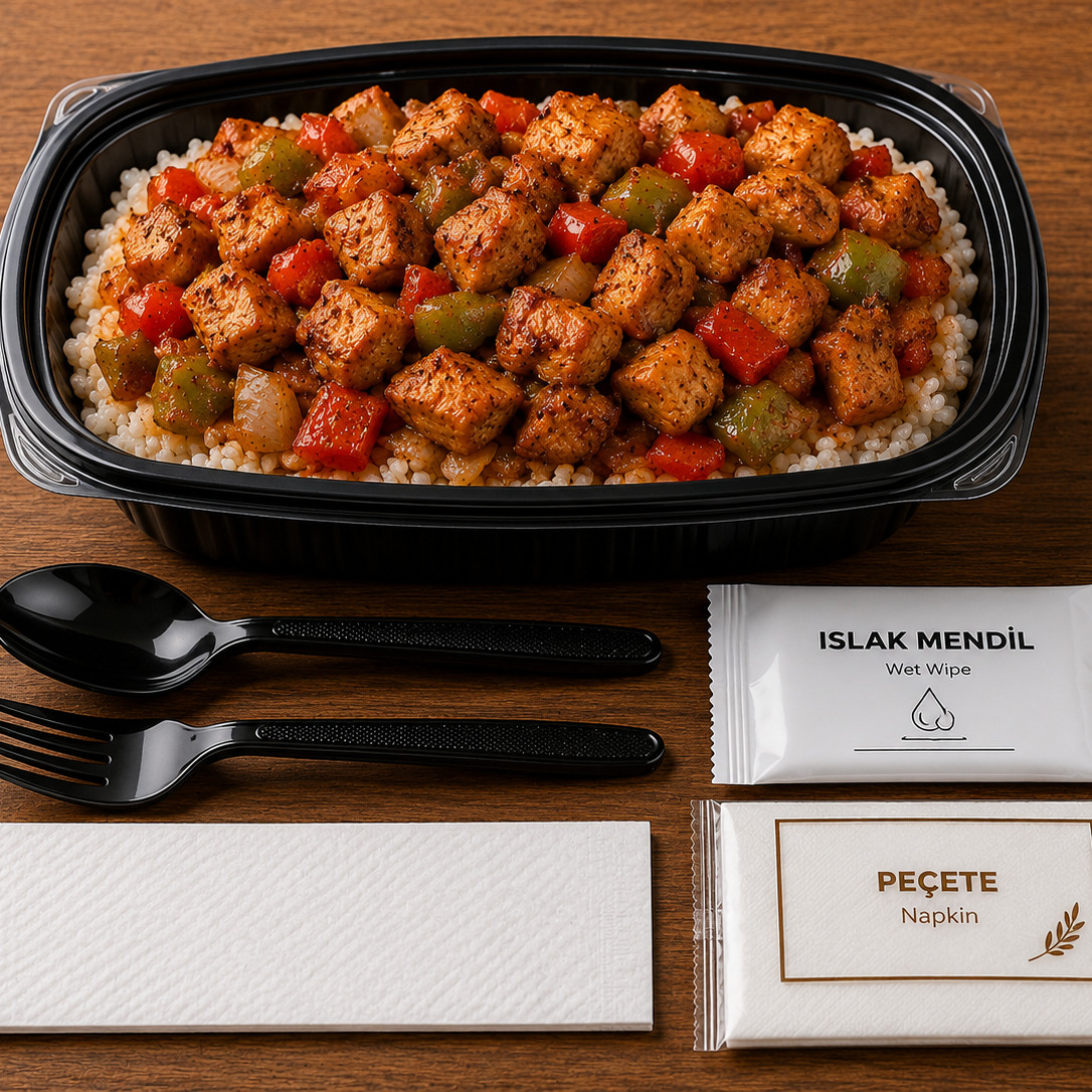 Pilav Üstü Tavuklu Tas Kebabı (450 gr.)