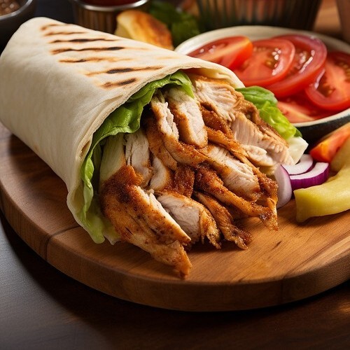 Double Tavuk Döner Dürüm